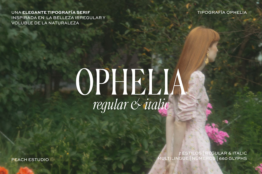 ophelia peach estudio entre estudios